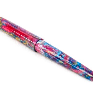 Älvvingar Resin Skräddarsydd Reservoarpenna med Tysk JoWo-Spets - Skrivande bild 6