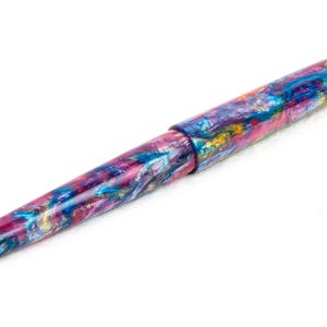 Älvvingar Resin Skräddarsydd Reservoarpenna med Tysk JoWo-Spets - Skrivande bild 7