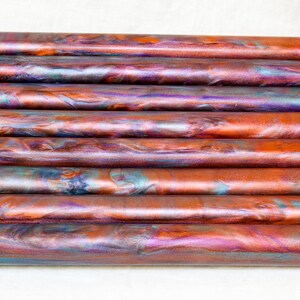 Nebula Alumilite Harz Stab-Rohlinge - Maßgefertigter Kitless Stift Rohling, Zauberstab, Haarstab