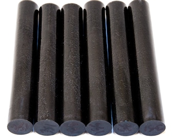 Black Pearl Pen and Pipe Blanks Alumilite Resin Rods