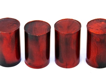 Midnight Seduction Bottle Stopper Blanks Alumilite Resin Rods - Game Call, Ring Blanks