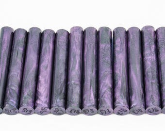 Up In Smoke Pen Blanks - Alumilite Resin Rods - Pipe, Diamond Painting Brush, Hair Stick, Magic Wand