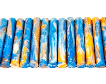 Heaven Above Resin Pen Blanks Alumilite Rods - Hair Stick, Pipe, Diamond Painting