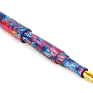 Älvvingar Resin Skräddarsydd Reservoarpenna med Tysk JoWo-Spets - Skrivande bild 10