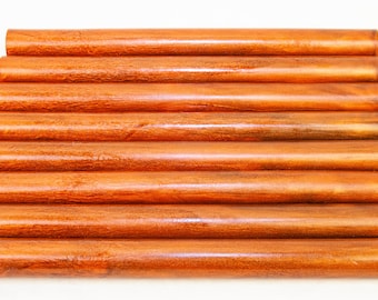 Earth's Core Alumilite Resin Rod Blanks - Bespoke Kitless Pen Blank, Magic Wand, Hair Stick