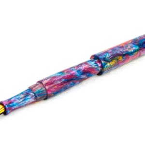 Älvvingar Resin Skräddarsydd Reservoarpenna med Tysk JoWo-Spets - Skrivande bild 11