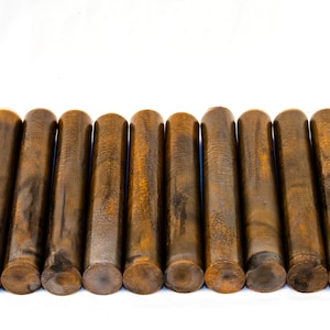 Fire and Ashes Pen Blanks Alumilite Resin Rods