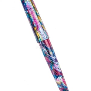 Älvvingar Resin Skräddarsydd Reservoarpenna med Tysk JoWo-Spets - Skrivande bild 4