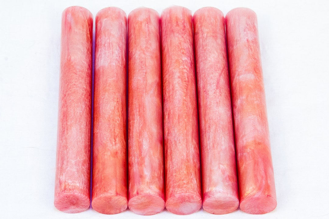 Pretty in Pink Pen Blanks Alumilite Resin Rods Etsy