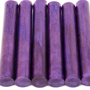 Purple Haze Pen Blanks Alumilite Resin Rods