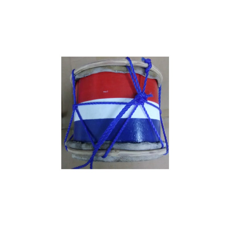 Artificial Drum Tambora Dominican Flag Etsy