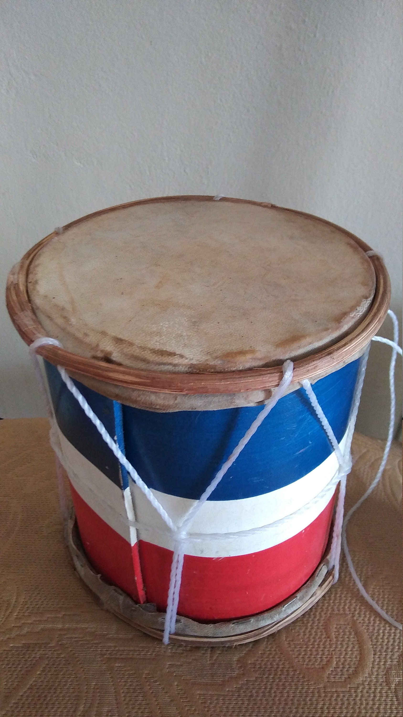 Artificial Drum tambora Dominican Flag Etsy