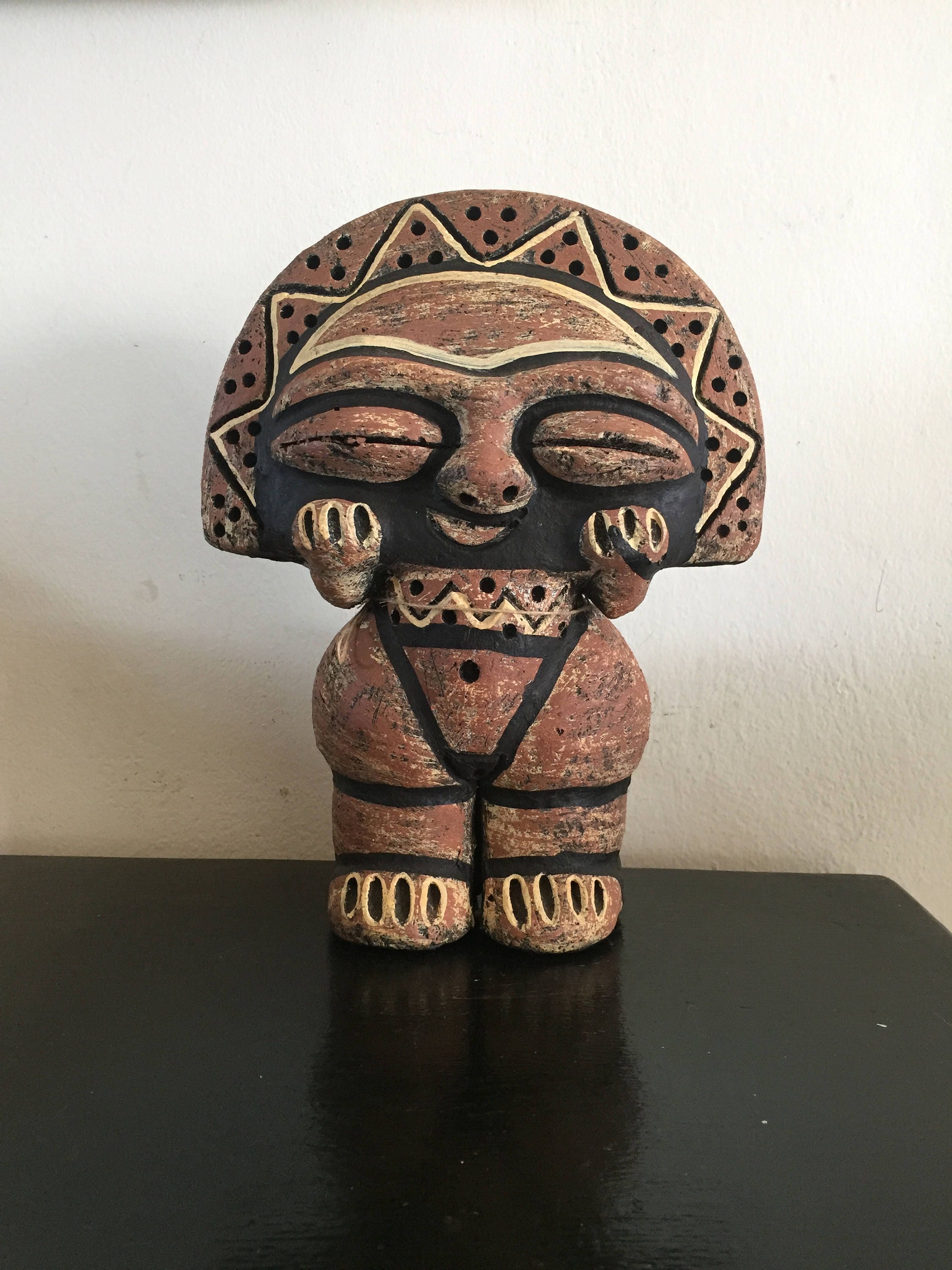 Taino Indigenous Goddess of the Moon Diosa Luna Guillen Arte Etsy