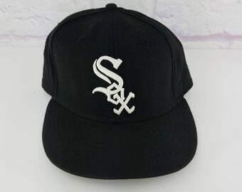 vintage white sox hat
