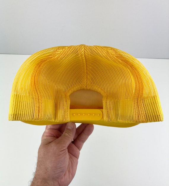 Vintage Original 1980’s PEPSI NOW! Yellow Trucker… - image 5