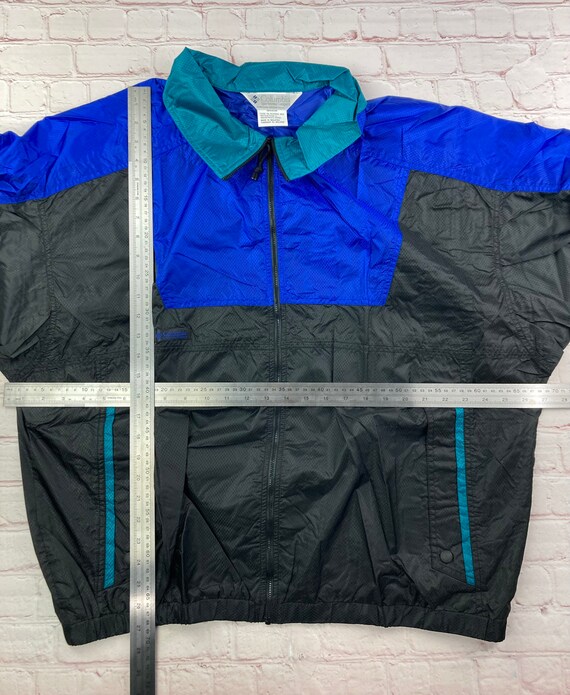 NWT Vintage 1990’s Columbia Nylon Windbreaker Jac… - image 7