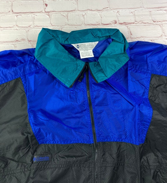 NWT Vintage 1990’s Columbia Nylon Windbreaker Jac… - image 5