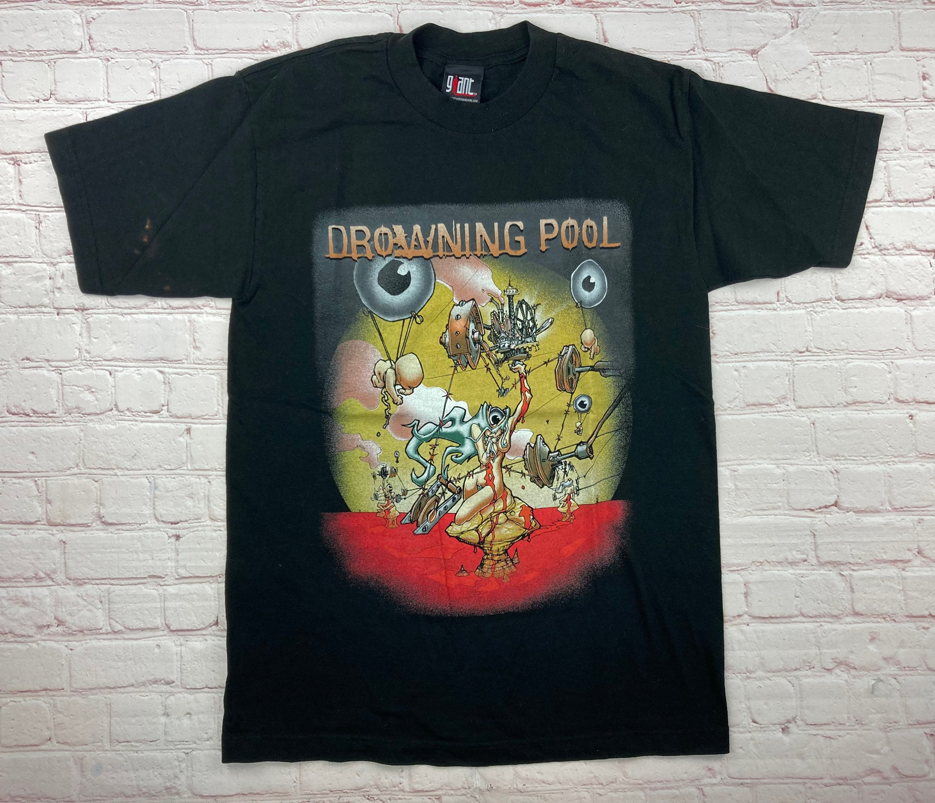 Drowning pool t shirt cheap
