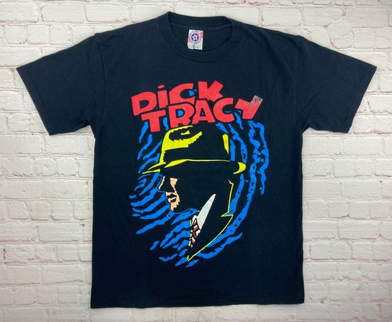 Vintage 1990’s Disney Dick Tracy Movie Promo T-Sh… - image 1