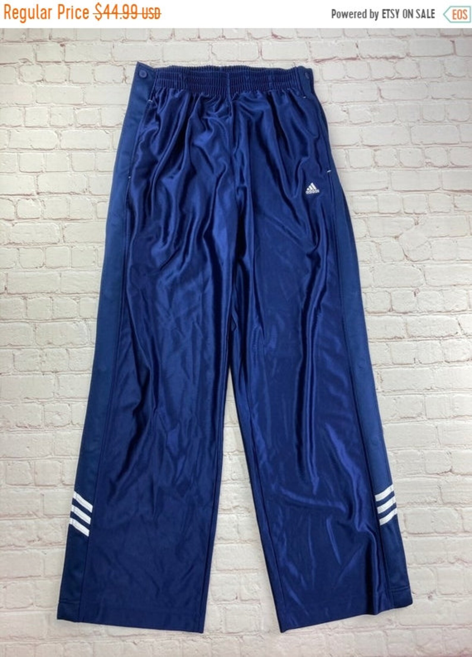 New Year SALE 15 Off Vintage Adidas TearAway Pants. Mens Etsy