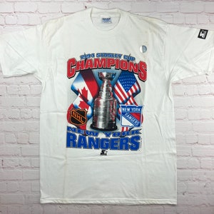 Vintage New York Rangers 1994 Stanley Cup Champions - Depop