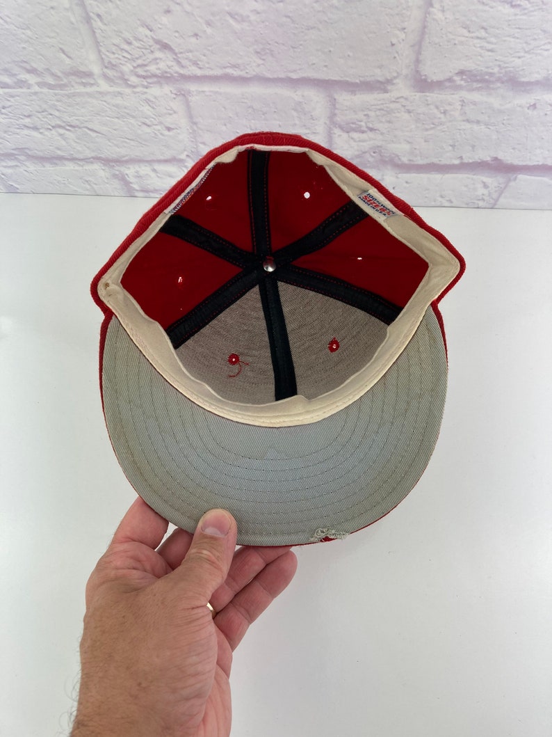 New Year SALE 15/% Off Vintage 1990\u2019s Philadelphia Phillies Fitted Hat By New Era 5950 Size 6 34.