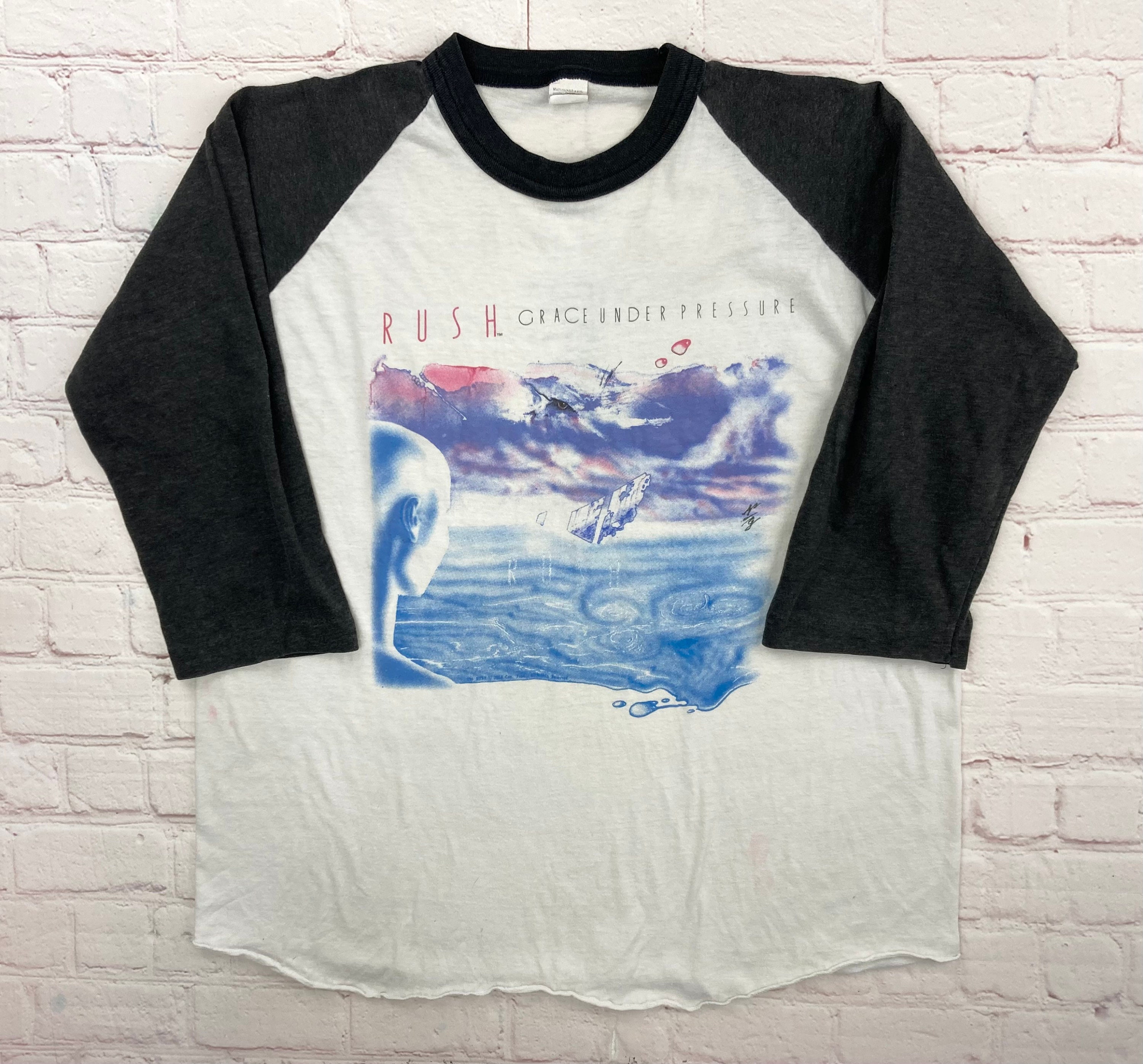 Vintage Original 1984 Rush “grace Under Pressure” Concert Tour