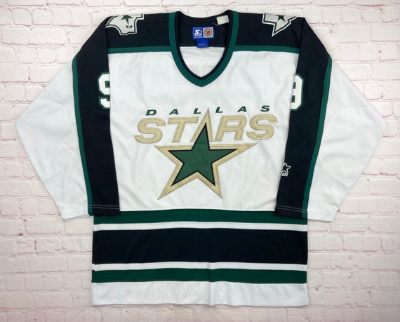 VTG 90s Dallas Stars Mike Modano Starter Sewn Hockey Jersey NHL White Mens  XL