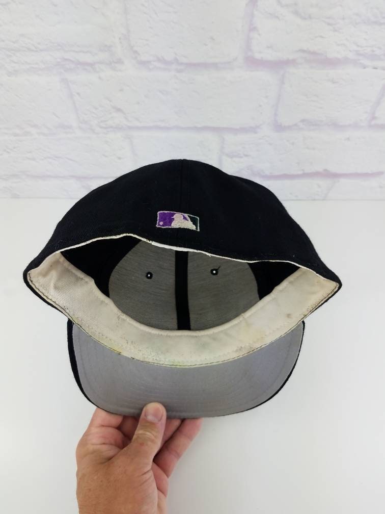 Vintage Authentic 90's MLB Colorado Rockies Fitted Hat by - Etsy