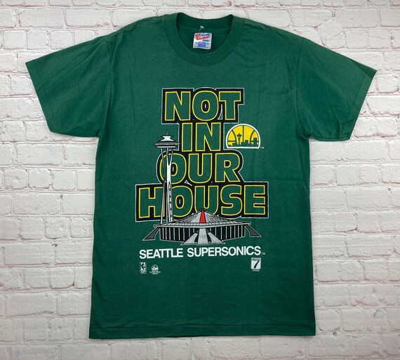 Vintage hotsell supersonics shirt