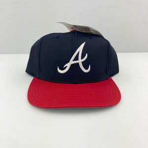 Vintage Starter - Atlanta Braves Snapback Hat 1990s OSFA