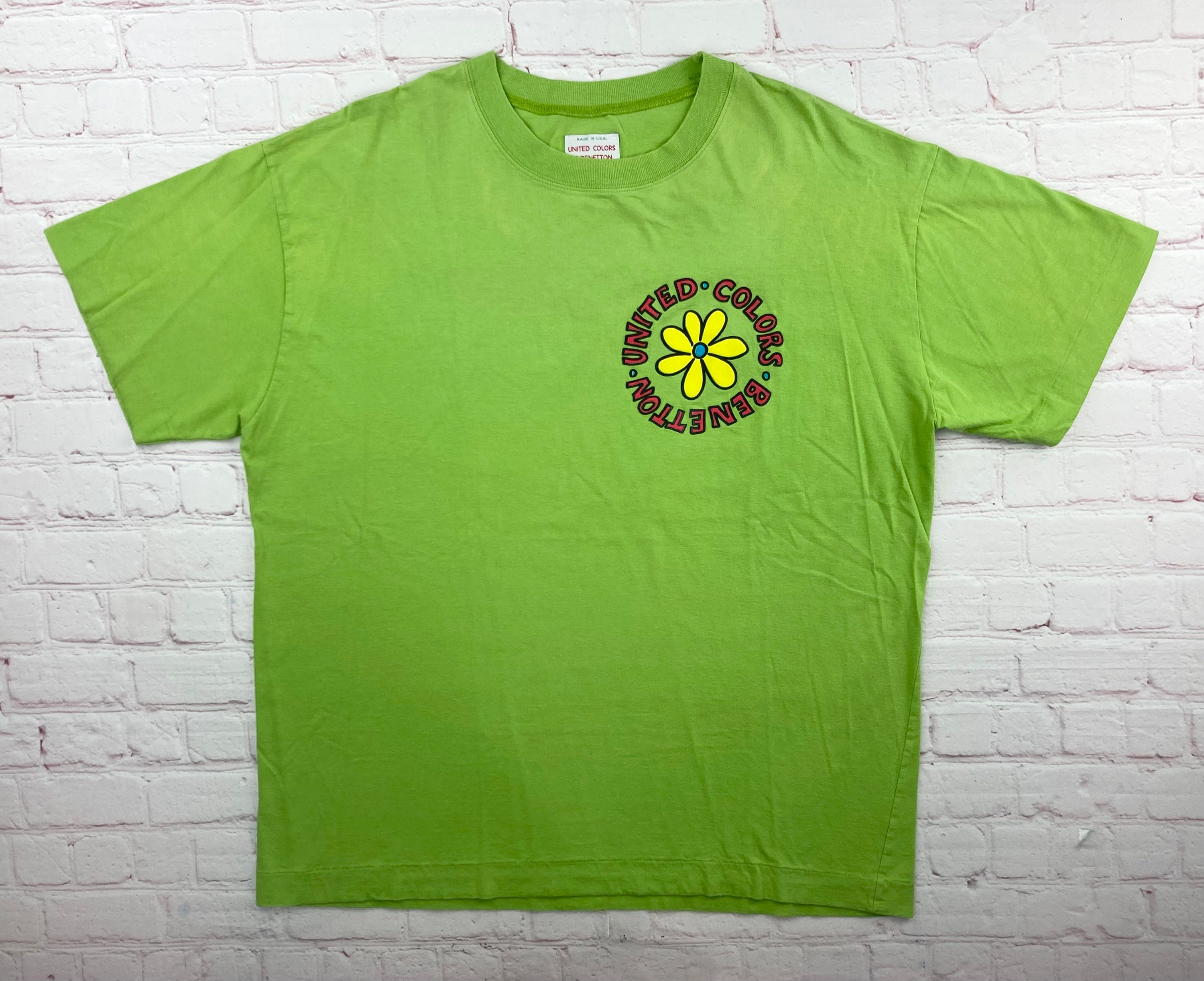 Benetton T Shirt - Etsy