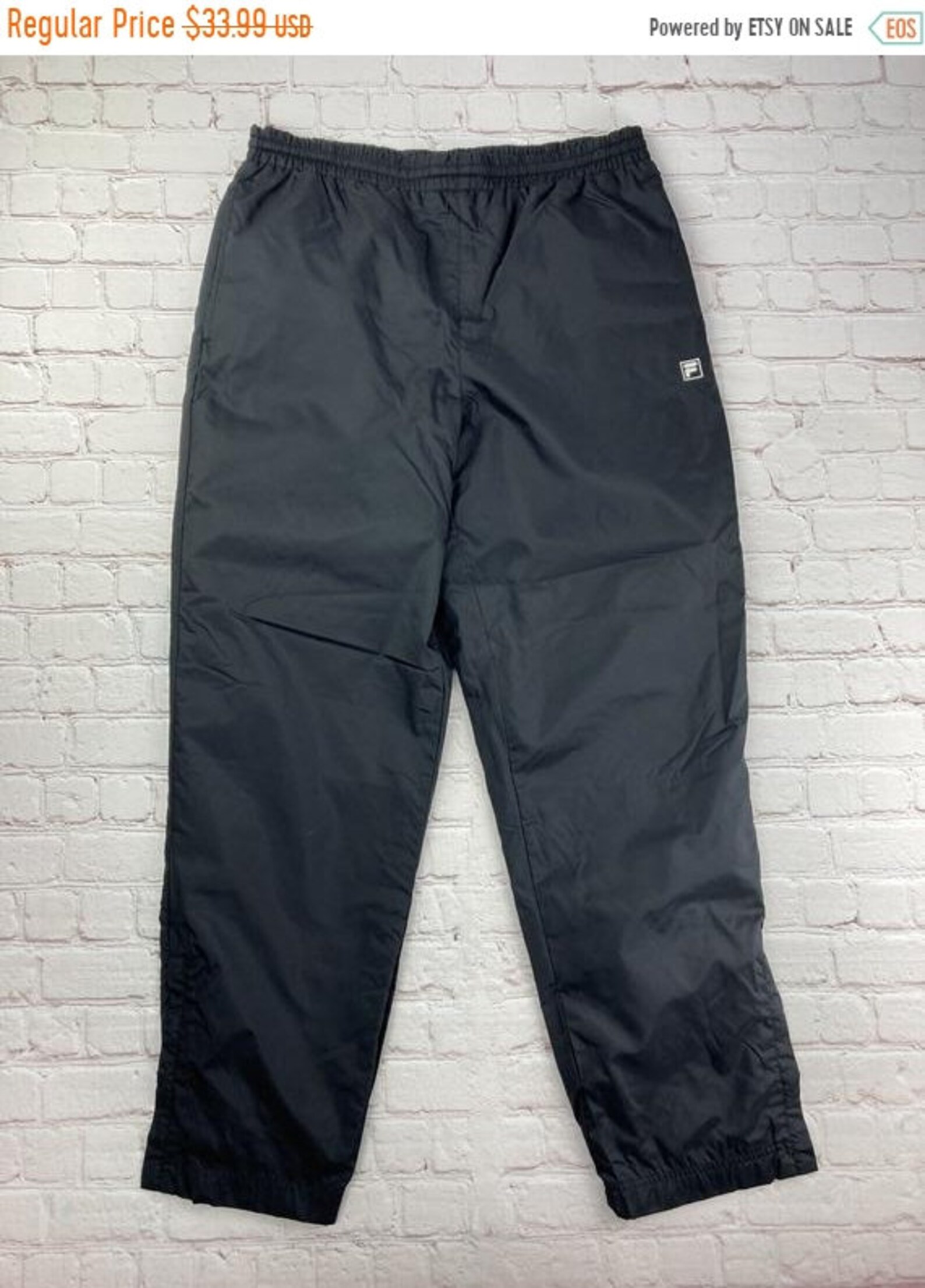 fila nylon track pants