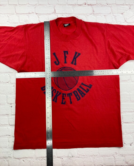 Vintage Original 1980’s JFK Basketball T-Shirt. - image 6