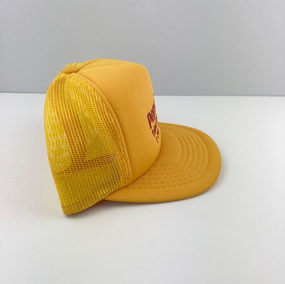 Vintage Original 1980’s PEPSI NOW! Yellow Trucker… - image 4