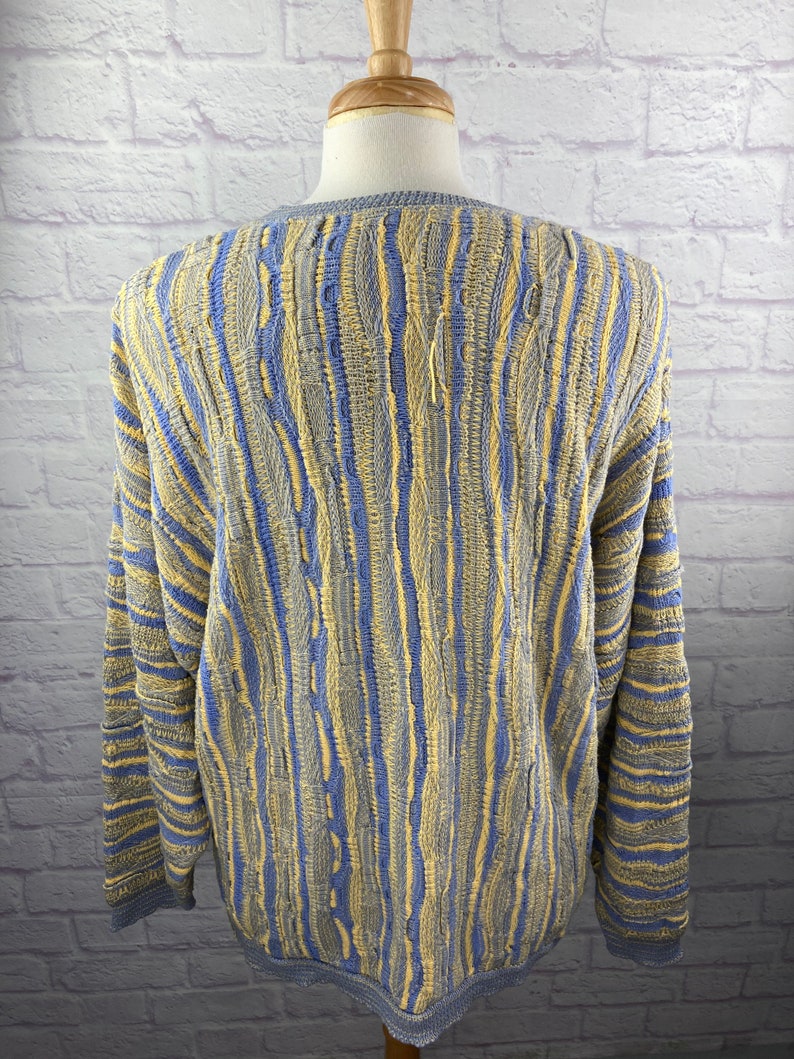 New Year SALE 15/% Off Vintage 1990\u2019s LaVane New York Textured Sweater Men\u2019s Size XL.