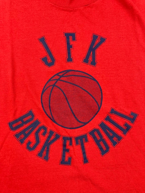 Vintage Original 1980’s JFK Basketball T-Shirt. - image 2