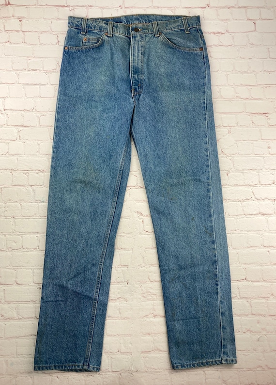 Vintage Original 1980’s Denim Levi’s 505 Jeans. - image 2