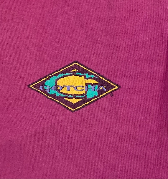 Vintage Original 1991 Gotcha Surf T-Shirt. - image 4