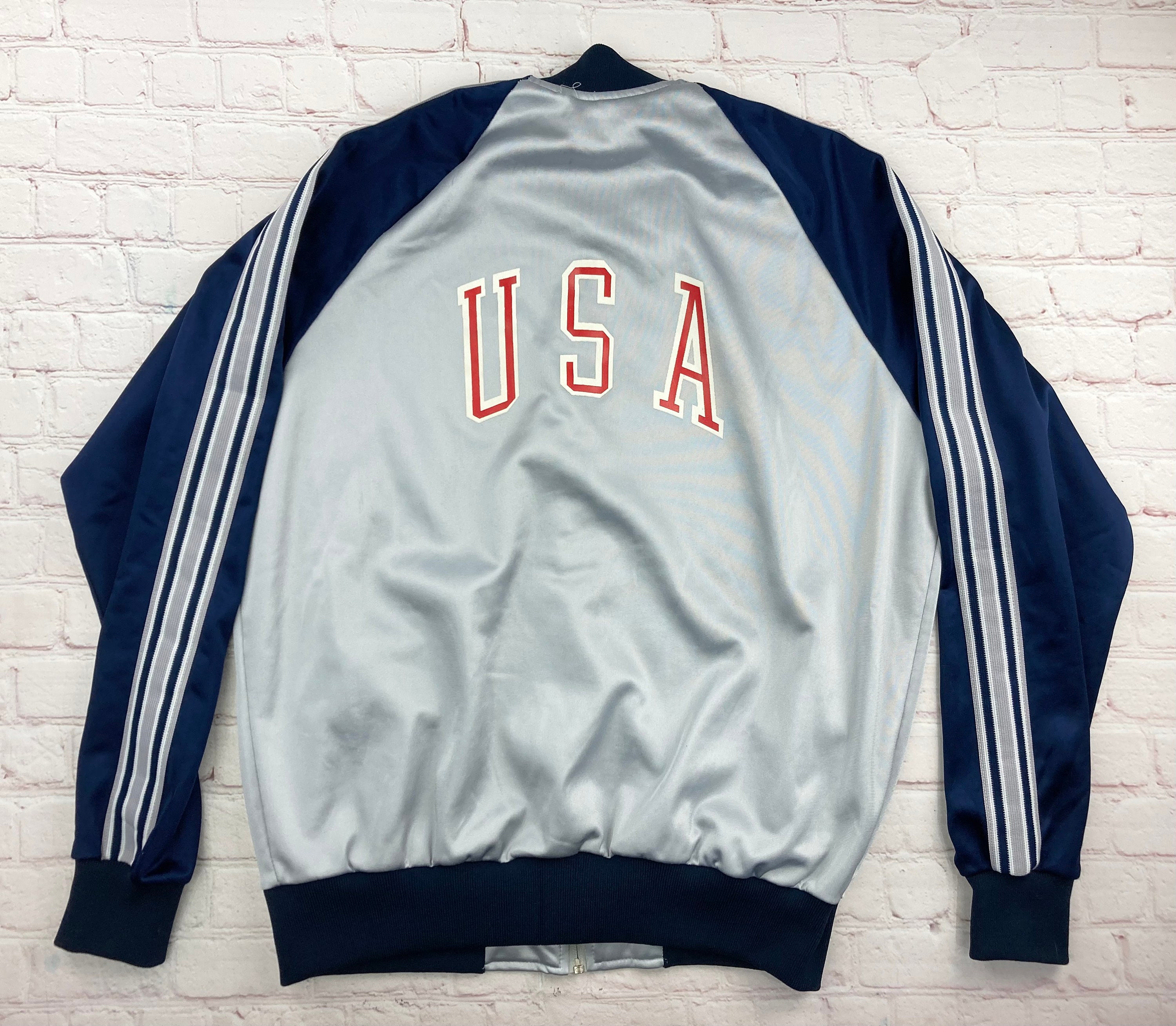 Vintage Original 1980s USA Track Jacket. Etsy