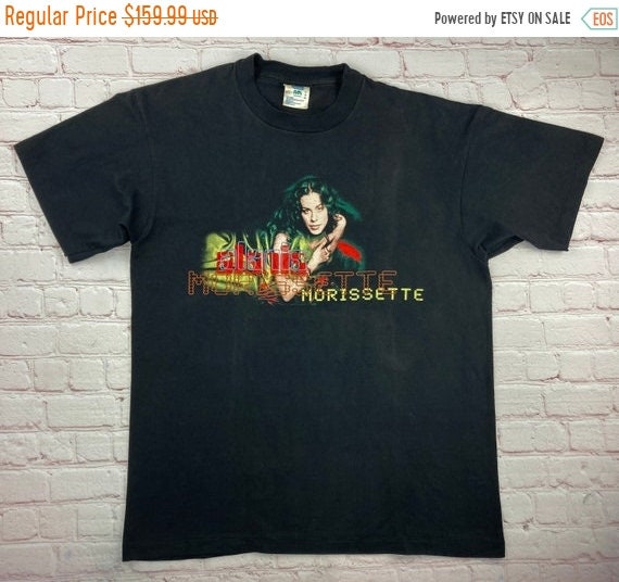 Discover New Year Vintage 1996 Alanis Morissette Cant Not Concert Tour T-Shirt
