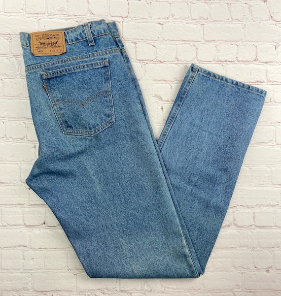 Vintage Original 1980’s Denim Levi’s 505 Jeans. - image 1