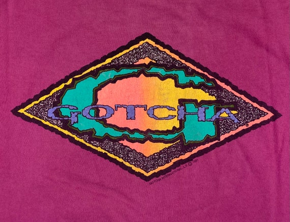 Vintage Original 1991 Gotcha Surf T-Shirt. - image 9