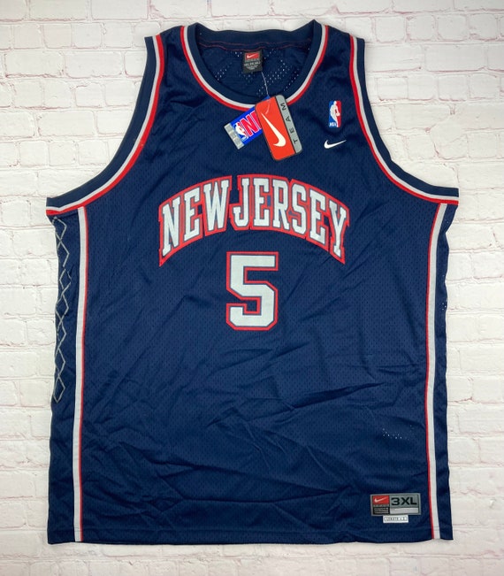 NWT Vintage Original 2001 NBA New Jersey Nets Jas… - image 1