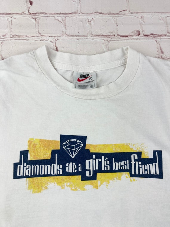 Vintage Original 1990s Nike “ Diamonds Are A Girl… - image 3