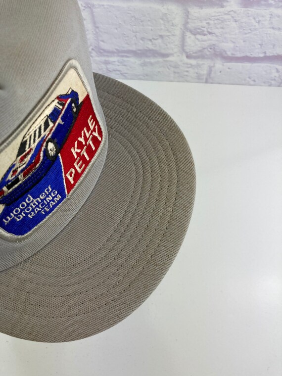 RARE Vintage 1970’s Kyle Petty Trucker Mesh Snapb… - image 9