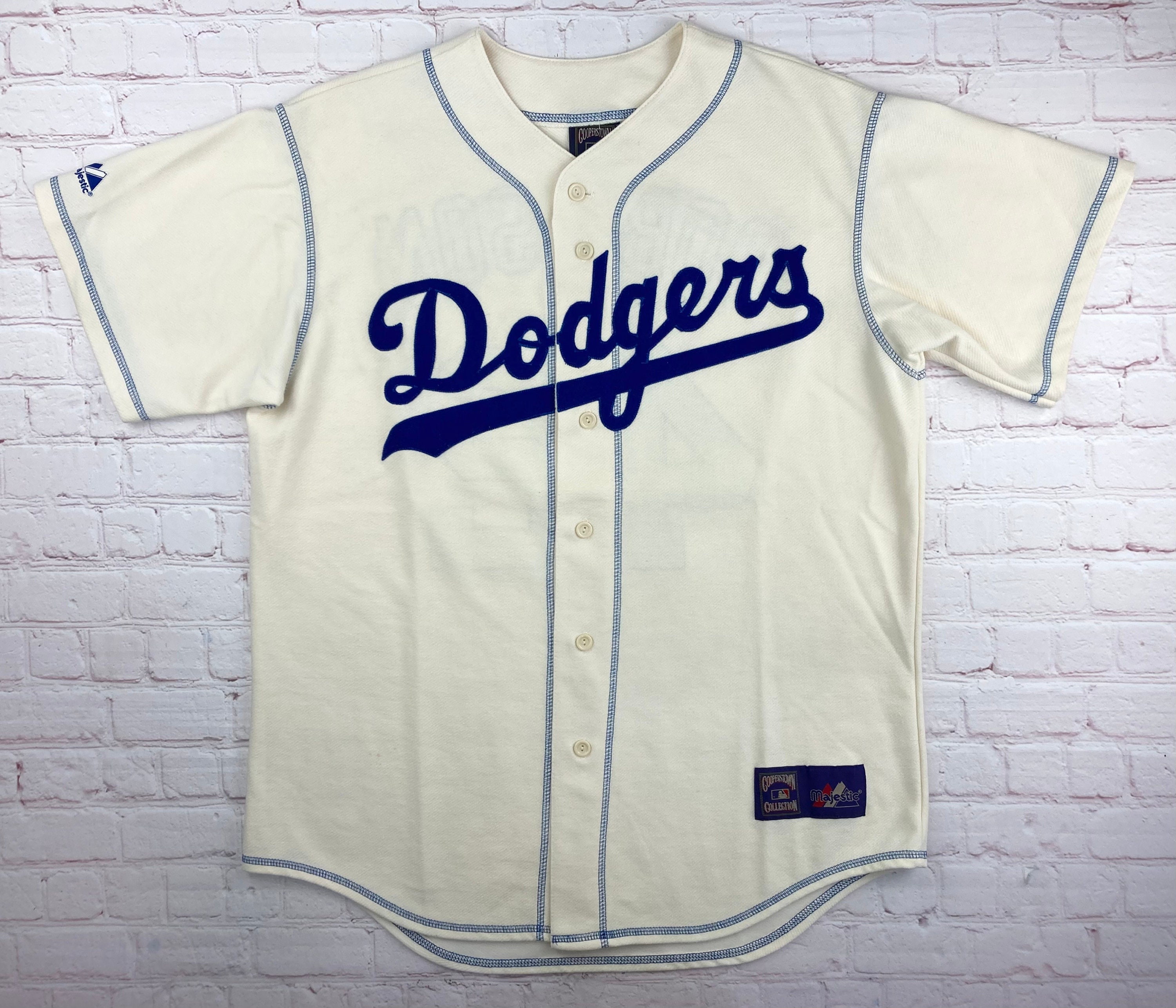 Vintage Original MLB Los Angeles Dodgers Jackie Robinson 42 