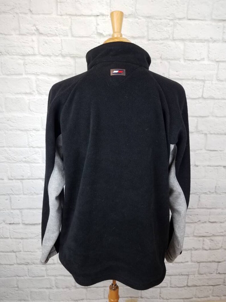 New Year SALE 15/% Off Vintage 90/'s Original Tommy Hilfiger Athletics 14 zip Sweatshirt.