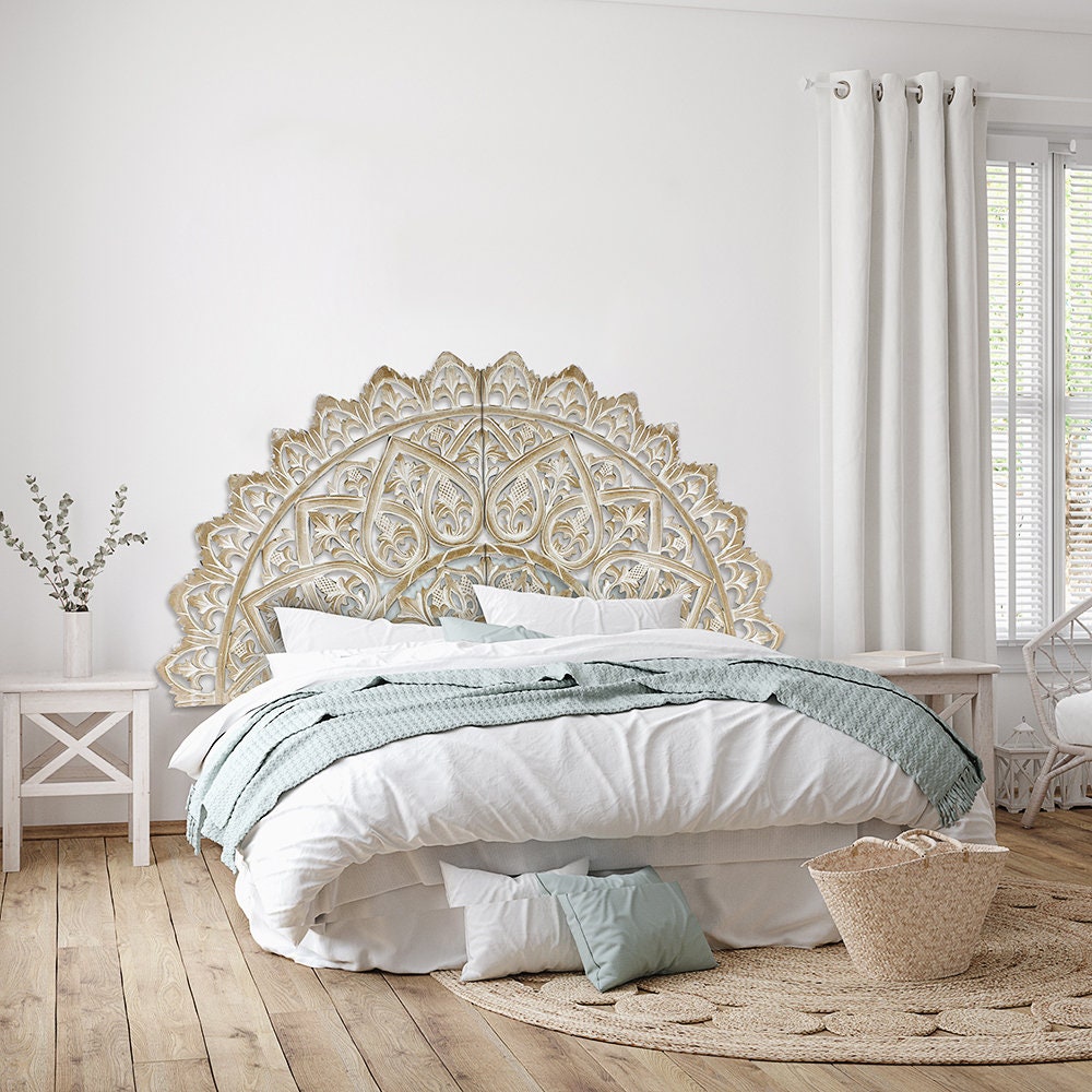 Mandala headboard full deals