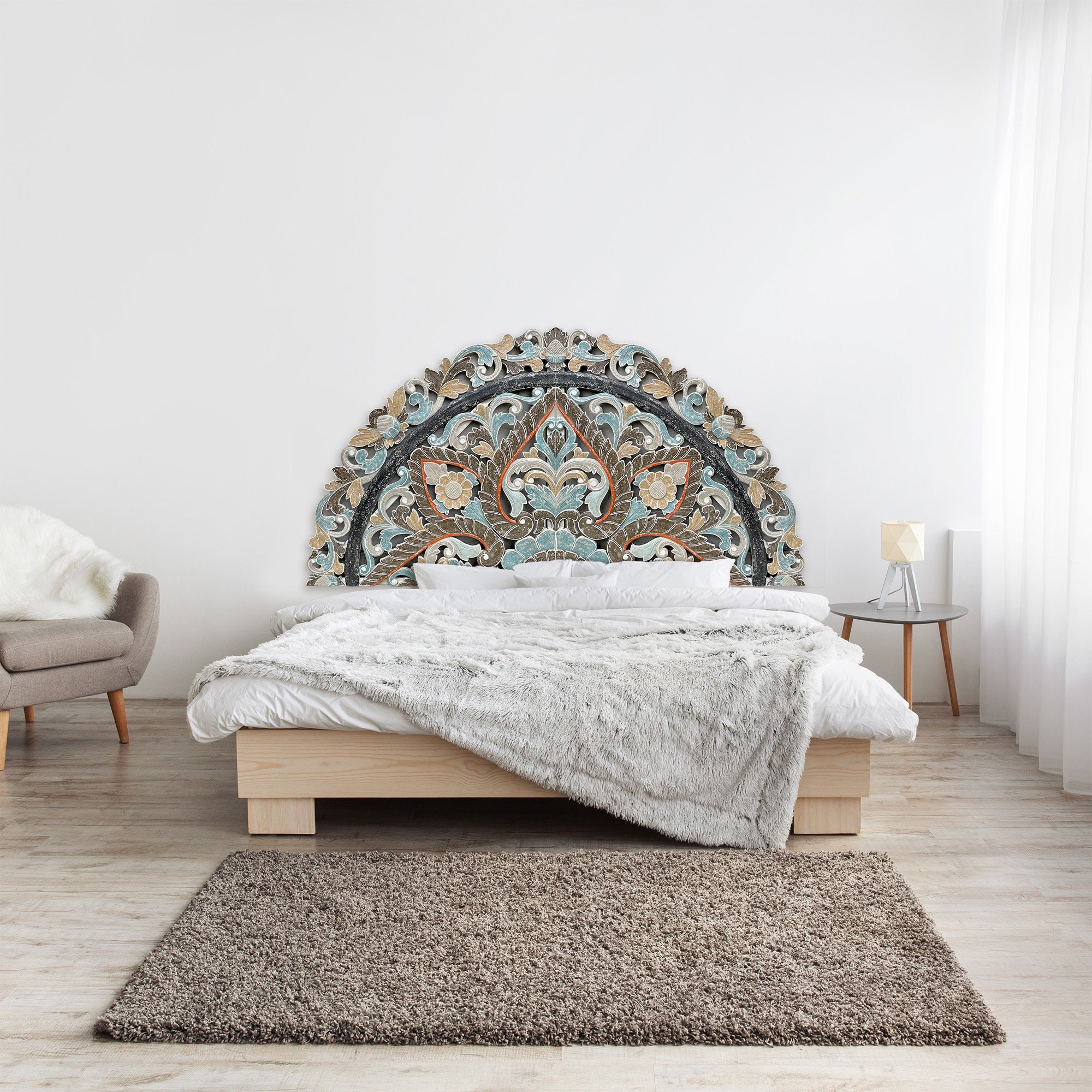 Moon headboard discount